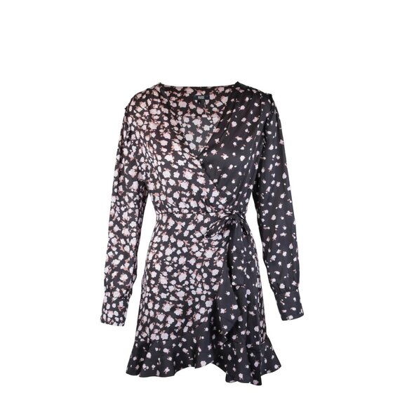 PAIGE Carrie Floral Wrap Dress Size Medium NEW NWT - Picture 3 of 3